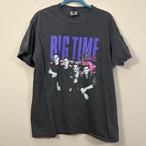 Comfort Colors Big Time Rush Forever Tour 2022 Womens L gray cl